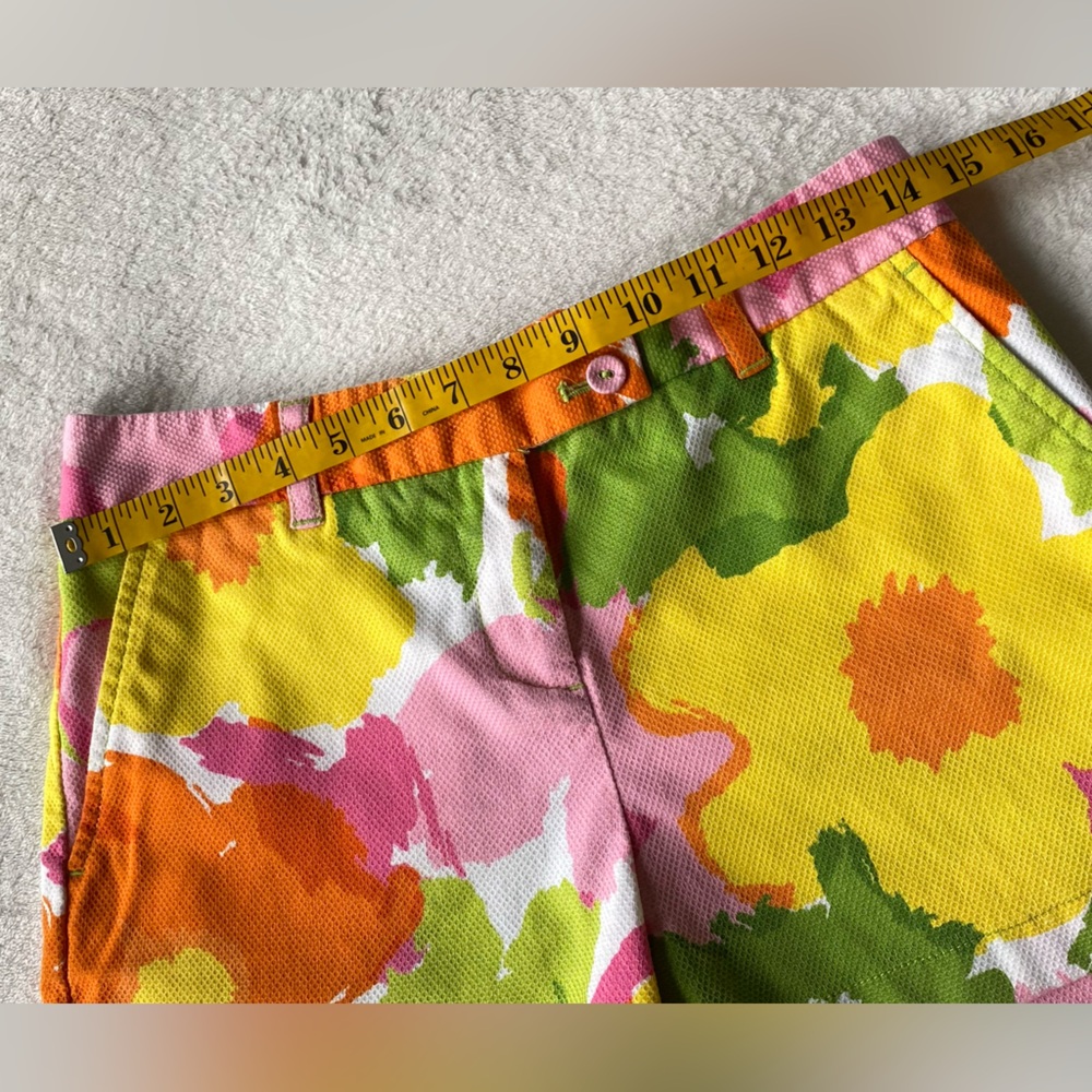 Vineyard Vines Garden Party Floral Shorts sz 4 - Picture 10 of 12